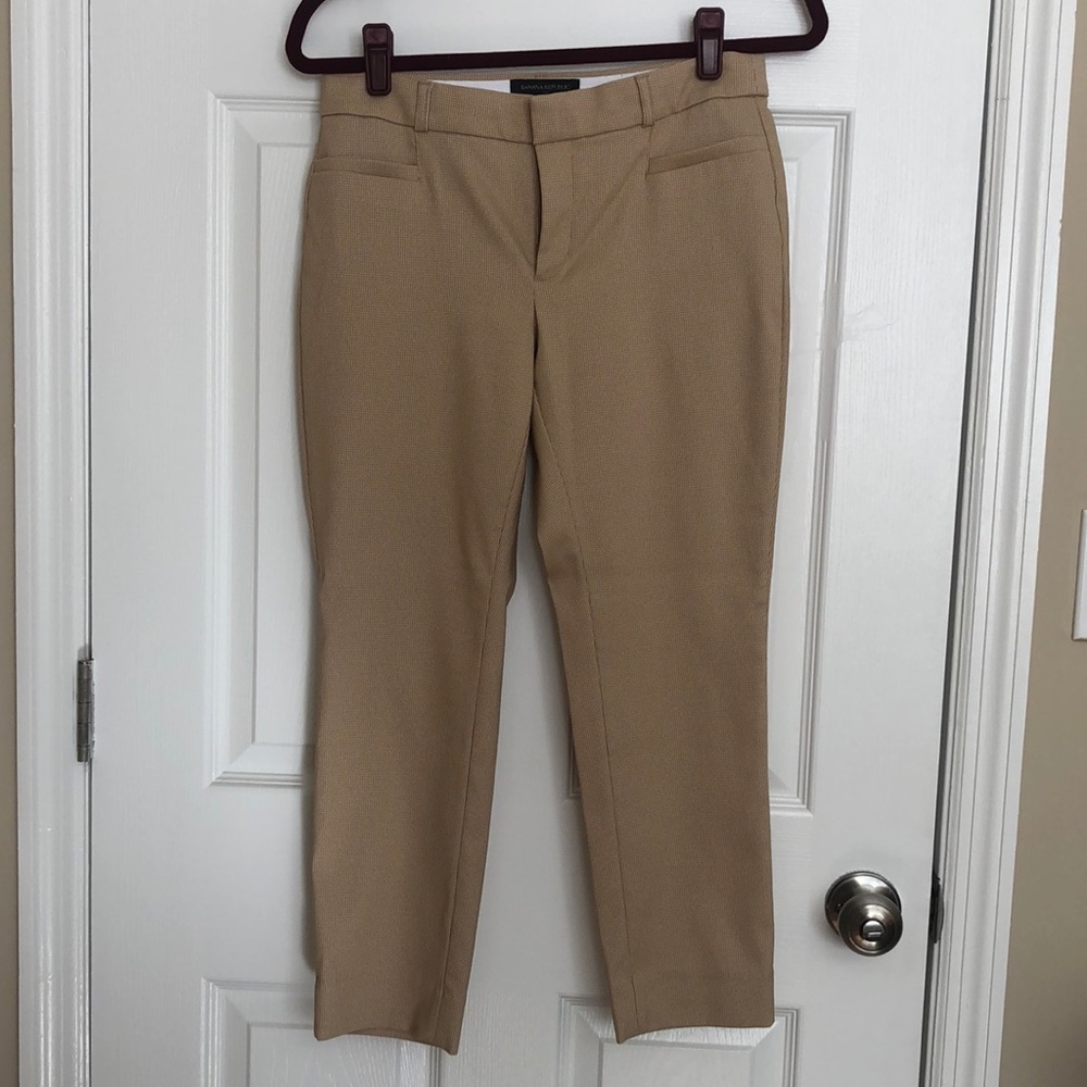 Banana Republic Factory Sloan Crop Pant - Khaki